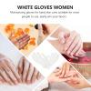 Beavorty Honey 15 Pairs White Stretchable Cloth for Dry Hands Moisturizing Overnight for Dry Skin Women view 4
