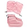 FOMIYES 2pairs Wax Bath Therapy Set Soft Material Paraffin Gloves Foot Covers for Moisturizing Treatments for Spa and Home Use view 1