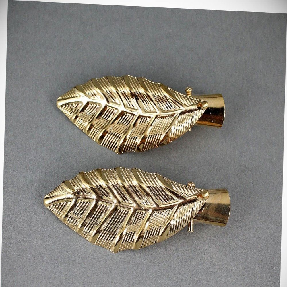 Perfect Hairstyle with Our Hair Accessories - 2 Gold Leaf Hair Clip Leaves Metal Alligator Gator Hair Claw Set 2 Barrettes Fashionable Hair Accessory Hair Jewelry Accessories for Lady Women