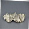 Perfect Hairstyle with Our Hair Accessories - Gold Leaf Metal Barrette Curved Hair Clip Leaves 3.5" Long Stamped Textured Leaf Fashionable Hair Accessory Hair Jewelry Accessories for Lady Women view 1