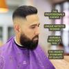 King Midas Bandana Barber Cape Waterproof, Hair Resistant, Adjustable Neck Closure, Fits All (Purple Cape) view 2