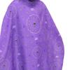 King Midas Bandana Barber Cape Waterproof, Hair Resistant, Adjustable Neck Closure, Fits All (Purple Cape) view 4