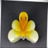 Perfect Hairstyle with Our Hair Accessories - Yellow Hair Clip Flower Barrette Jaw Claw Clamp Clip Floral 3.25" Long Ombre Fashionable Hair Accessory Hair Jewelry Accessories for Lady Women view 1