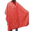 Bandana Barber Cape  Waterproof Barber Salon Cape, Hair Resistant Barber Cape for Men, Adjustable Neck Closure, Fits All (Red) view 1