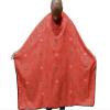 Bandana Barber Cape  Waterproof Barber Salon Cape, Hair Resistant Barber Cape for Men, Adjustable Neck Closure, Fits All (Red) view 3