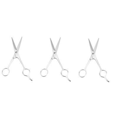 minkissy 3pcs Haircut Scissors Professional Hairdressing Tool for Salon and Home Use Design Effortless Cutting for Hair Styling and Grooming