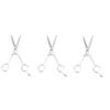 minkissy 3pcs Haircut Scissors Professional Hairdressing Tool for Salon and Home Use Design Effortless Cutting for Hair Styling and Grooming view 1