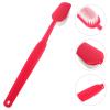 STOBAZA Bath Brush for Scrubbing Back Lotion Applicator Shower Brush Holes Bathroom Scrubber view 2