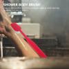 STOBAZA Bath Brush for Scrubbing Back Lotion Applicator Shower Brush Holes Bathroom Scrubber view 3