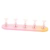 Healeved 3sets French Manicure Kit Nail Art Practice Stand Magnetic Nail Display Stands Display Rack Decorative Holders view 4
