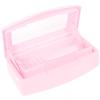 Healvian Manicure Tool Storage Case Portable Nail Art Tray Box for Nail Salons and Compact Design for and Clean Material view 1
