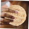 KALLORY 2pcs Sisal Bath for Exfoliating Cleansing Natural Shower Scrubbers for Body Care Material for Daily Use Spa view 2