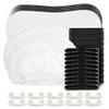 Bronze Tan Spray Tanning Essentials Kit: 10 Each Hair Nets, Nose Plugs, Sticky Spray Tan Feet Pads & Disposable Undergarments - Premium Quality Accessories for Salons, Mobile Tanning & DIY Home Use view 3
