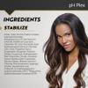 pH Plex Stabilizing Nourishing Mask - Fortifies Relaxed Hair Between Treatments - Salon Quality Results - 1 Double Sachet view 2