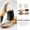 1 Set 4 in 1 Rubbing Board Massagers for Feet Stuff Footmassager Foot Scrub Brush Wooden Body Cleaning Brush Double Side Feet Scrubber Rubbing Clean File view 3