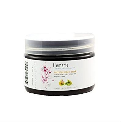 L'emarie Hair Mask Conditioner Treatment With Bentonite Clay and Morrocan Argan Oil 9 Ounces