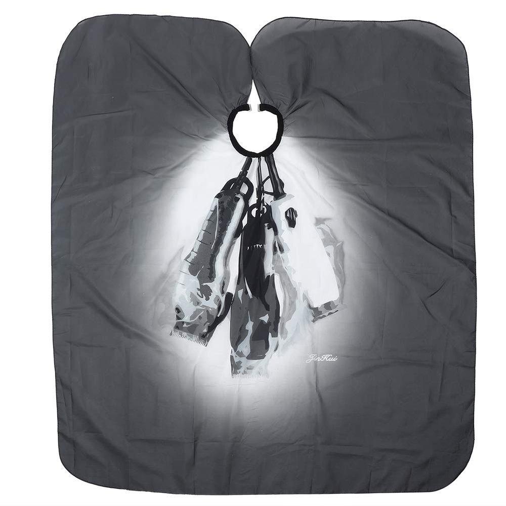 Restokki Waterproof Hairdressing Apron, Hair Cutting Salon Barber Supplies Tool Set, Salon Hair Cutting Cloth Apron Cape Hairstylist Hairdressing Capes, 62.9 x 55.1in
