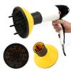 Universal Hair Diffuser, Hair Dryer Diffuser ABS Even Distribution Time Saving Easy to Install Universal Hair Diffuser for 2.17in Nozzle Diameter view 1