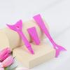 Beaupretty 2pcs Silicone Eyeliner Guard Applicator for Makeup Multi-purpose Mascara Shield Tool Pads for Precise Eyelash Application Soft and for Use view 3