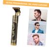 FOMIYES Professional Hair Clipper for Barbers Quiet Trimmer Kit Includes Battery Charger and Guide Combs for Creative Hair Cutting and Grooming view 3