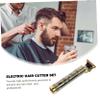 FOMIYES Retro Clipper Trimmer for Home Use Professional Electric Guide Battery Charger Oil and Brush for Barbering and Grooming view 4