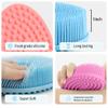 Silicone Body Scrubber,Loofah Exfoliating Body Scrubber,Bath Brush,Set of 3 Soft Body Scrubber,Dead Skin Remover for Body,Shower Scrubber for Body,Fit for Sensitive and All Kinds of Skin view 2