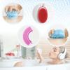 Silicone Body Scrubber,Loofah Exfoliating Body Scrubber,Bath Brush,Set of 3 Soft Body Scrubber,Dead Skin Remover for Body,Shower Scrubber for Body,Fit for Sensitive and All Kinds of Skin view 4