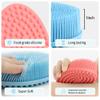 Silicone Body Scrubber, Exfoliating Body Scrubber Silicone, 3pack Soft Loofah Silicone Body Scrubbers for Use in Shower, Shower Scrubber for Body, Silicone Scrubber Men Women for All Skin view 2