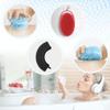 Silicone Body Scrubber, Exfoliating Body Scrubber Silicone, 3pack Soft Loofah Silicone Body Scrubbers for Use in Shower, Shower Scrubber for Body, Silicone Scrubber Men Women for All Skin view 4