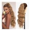 Ponytail Extension 26" Long Body Wavy Drawstring Ponytail Natural Soft Clip in Ponytail Extension Synthetic Heat Resistant Hair Extensions Hairpiece for Women Girls Hairpiece for Women (Color : 1, S view 1