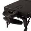 Master Supreme Massage 31 Inch Extra Wide Portable Massage Table, Supreme LX SPA Facial Bed, Easy Set Up, 3" Thick of Memory Foam, PU Upholstery (Coffee) view 3
