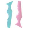 Beaupretty 2pcs Silicone Eyeliner Stencil and Lipstick Makeup Tool Multi-function Beauty Aid for Effortless Eye Makeup for All Occasions and Colors view 1