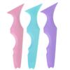 Beaupretty 3pcs Silicone Eyebrow Stencils and Mascara Applicator for Precise Eyeliner and Lipstick Application Makeup Tools view 1