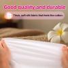INNOVIO Disposable Face Cradle Covers 500 Count, Medical-Grade, Luxurious, Soft Nonwoven Face Cradle Cover for Massage Table & Chair, Disposable Headrest Covers 16''*12'', White view 4