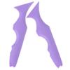 Beaupretty 2pcs Silicone Eyeliner Stencils for Precise Winged Liner Application Easy Use Eye Makeup Tools for Women and Girls Flexible Design and Skin-Friendly Material for Parties and view 1
