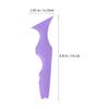 Beaupretty 2pcs Silicone Eyeliner Stencils for Precise Winged Liner Application Easy Use Eye Makeup Tools for Women and Girls Flexible Design and Skin-Friendly Material for Parties and view 4