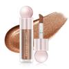 BEFIVECOK Liquid Highlighter Makeup, Natural Silky Shimmer Finish Liquid Face Highlighter, Highly Pigmented, Lightweight, Blendable, Soft Cream Highlighter For Face (#04 Bronze Gold Shimmer) view 1