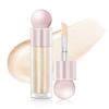BEFIVECOK Liquid Highlighter Makeup, Natural Silky Shimmer Finish Liquid Face Highlighter, Highly Pigmented, Lightweight, Blendable, Soft Cream Highlighter For Face (#01 White Gold Shimmer) view 1