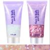 Go Ho Pink and White Body Glitter Set,Singer Concerts Face Glitter Gel Makeup,Holographic Long Lasting Chunky Sequins Glitters for Eye Lip Hair Nails,Festival Rave Accessories,White&Pink view 1