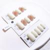 Light Rain Large Size Hand-made Press on Nails, 3D Gel UV Finished False nails with Design by Professional Manicurist view 2