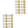 Beavorty 40pcs Reusable Aluminum Foil Deep Conditioning Caps for Hair Treatment Thermal Hair Processing Bonnet for Dyeing Spa and Home Salon Use view 1