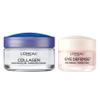 L'Oreal Paris Collagen Face Moisturizer Day and Night Cream, 1.7 oz + Dermo-Expertise Eye Defense Eye Cream, 0.5 oz view 1