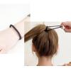 Brown Hair Ties for Thick 150 Count,4mm Elastic hair Bands, Ponytail No Damage Hair Ties for Women,Girls and Man view 3