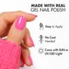 MOYOU LONDON Semi Cured Gel Nail Strips - 20 Pcs. Waterproof Gel Nail Wraps, Cures in Sunlight or UV/LED Lamp, Lasts Up to 2+ Weeks, Stretchable, Easy to Apply & Remove, Vegan & Cruelty-Free view 3