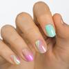 MOYOU LONDON Semi Cured Gel Nail Strips - 20 Pcs. Waterproof Gel Nail Wraps, Cures in Sunlight or UV/LED Lamp, Lasts Up to 2+ Weeks, Stretchable, Easy to Apply & Remove, Vegan & Cruelty-Free view 2