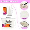 Mxrymvu 3PCS Beach Makeup Bag Beach Lover Gifts Summer Vacation Cosmetic Bag Seaside Pouch for Friend Daughter Birthday Christmas Graduation Present for Sister Travel Pouch view 2