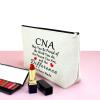 3Pcs CNA Makeup Bag Set Certified Nursing Assistant Gifts view 3