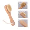 6 Pcs Face Exfoliator Brush Dry Brush Natural Bristles Wooden Face Cleaning Brush, Facial Cleansing Brush Face Wash Scrub Exfoliator Brush for Face Care view 4
