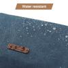 BAGSMART Toiletry Bag for Men, Canvas Travel Toiletry Organizer Dopp Kit Water-resistant Shaving Bag for Toiletries Accessories,Navy Blue-Medium view 4