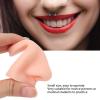 3Pcs Silicone Nose Model, Soft 3D Silicone Flexible Model for Practicing Suture Teaching Instructions Body Part Displays for Jewelry Display Teaching Tool view 2